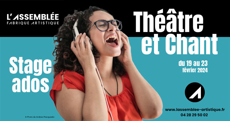 Un stage de théâtre et chant à Lyon 3 - Février 2024